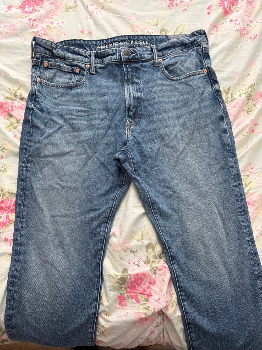 American Eagle Outfitters Men’s Medium Blue Straight Jeans